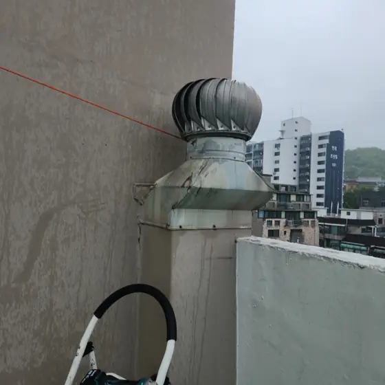 고정식벤츄레타설치 고정식 벤츄레타 설치 시공 전 현장 1